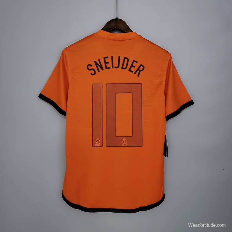 Retro Netherlands 2012 home Soccer Jersey