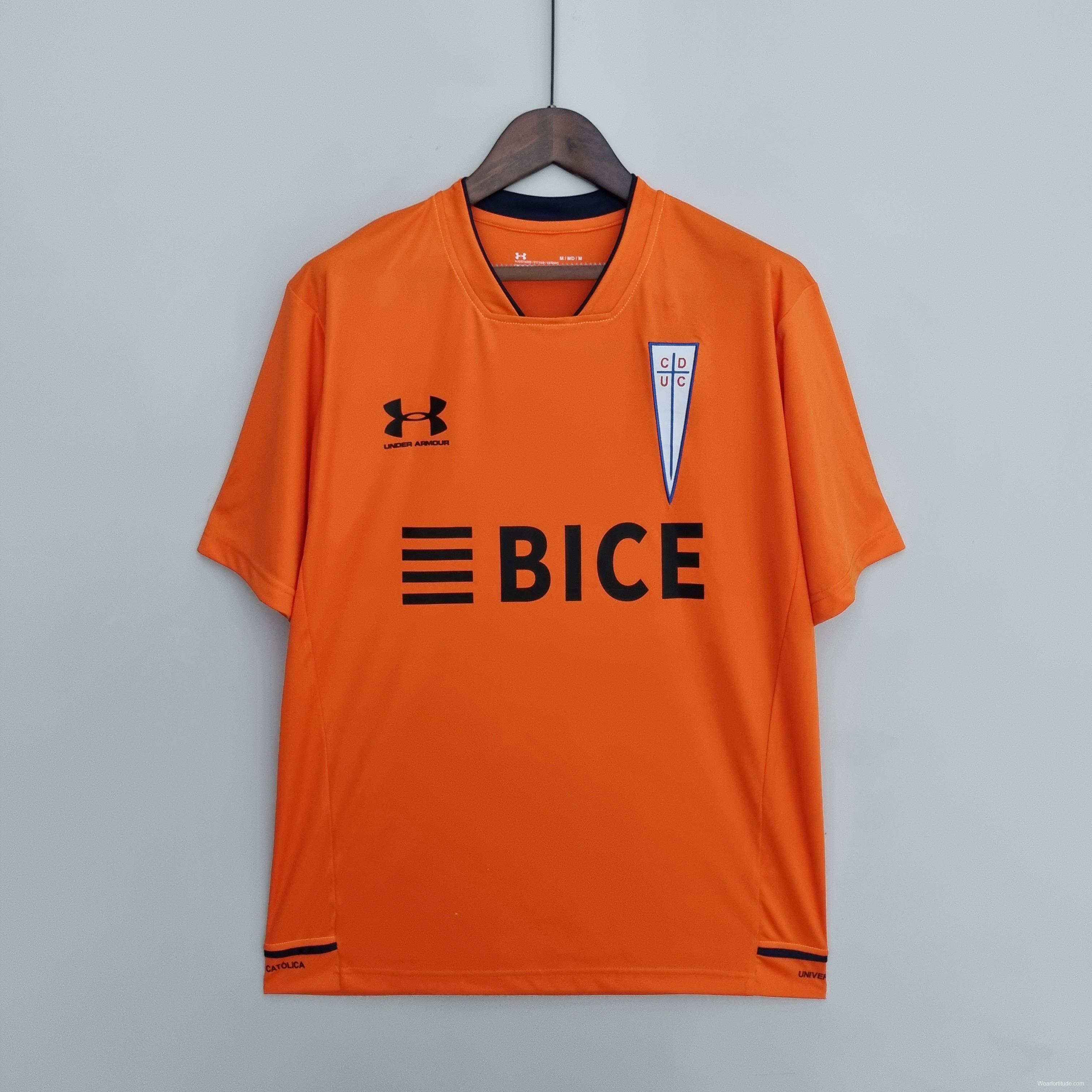 22/23 Catholic Training Suit Orange Soccer Jersey