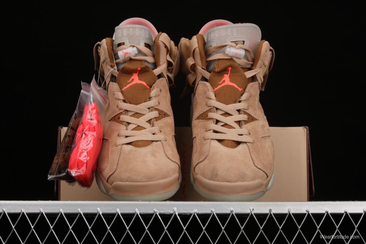 Travis Scott x Air Jordan 6 British Khaki khaki DH0690-200