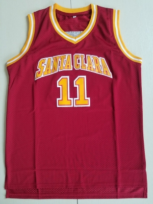 Steve Nash 11 Santa Clara Maroon College Basketball Jersey