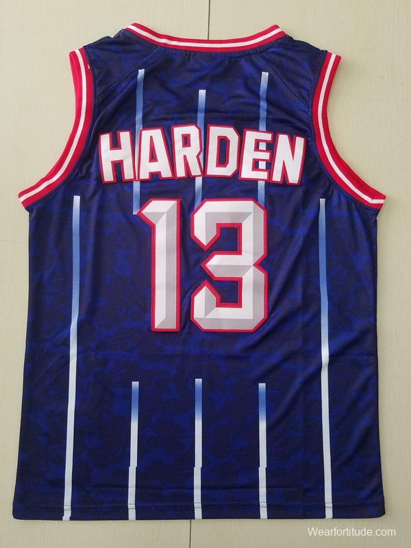 Men's James Harden Fashion Edition Basketball Jersey