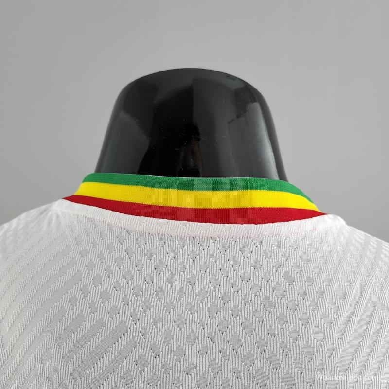 Player Version 2022 Senegal Home Soccer Jersey