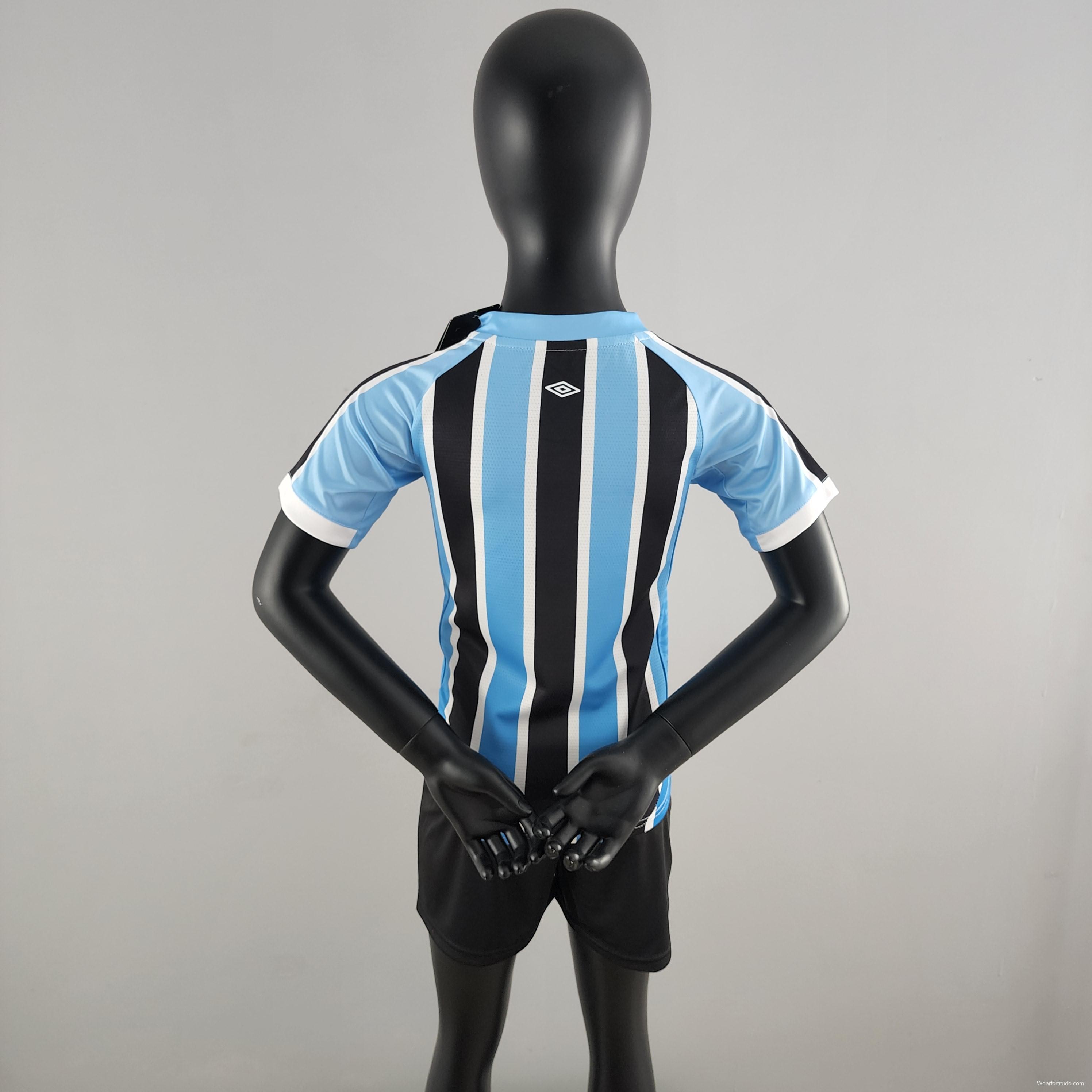 22/23 Kids Kit Gremio Home Size：16-28 Soccer Jersey