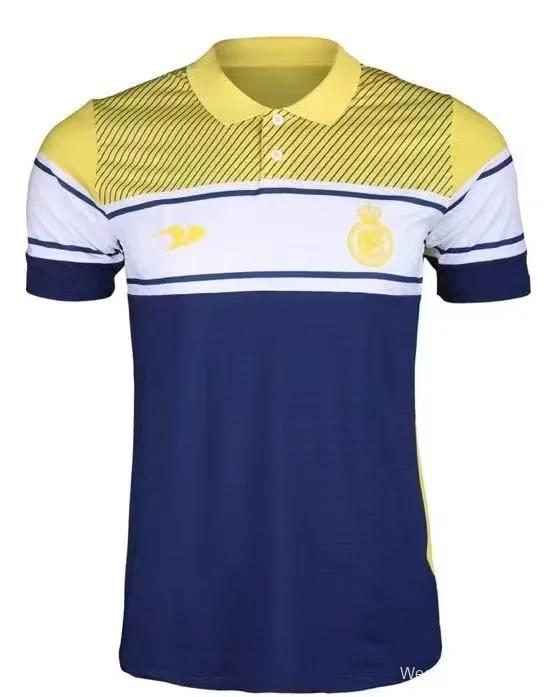 22-23 Al-Nassr Blue Yellow Polo Shirts