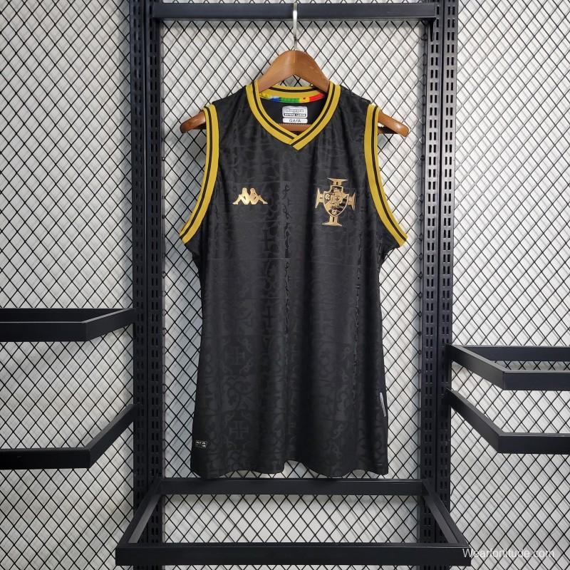 23-24 Vasco Da Gama Black Vest Jersey