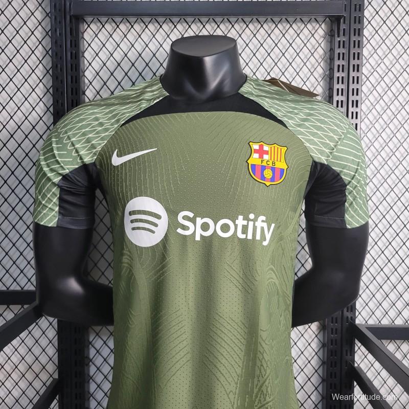 23-24 Players Barcelona Training Jersey