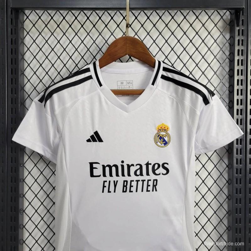 24/25 Kids Real Madrid Home Jersey