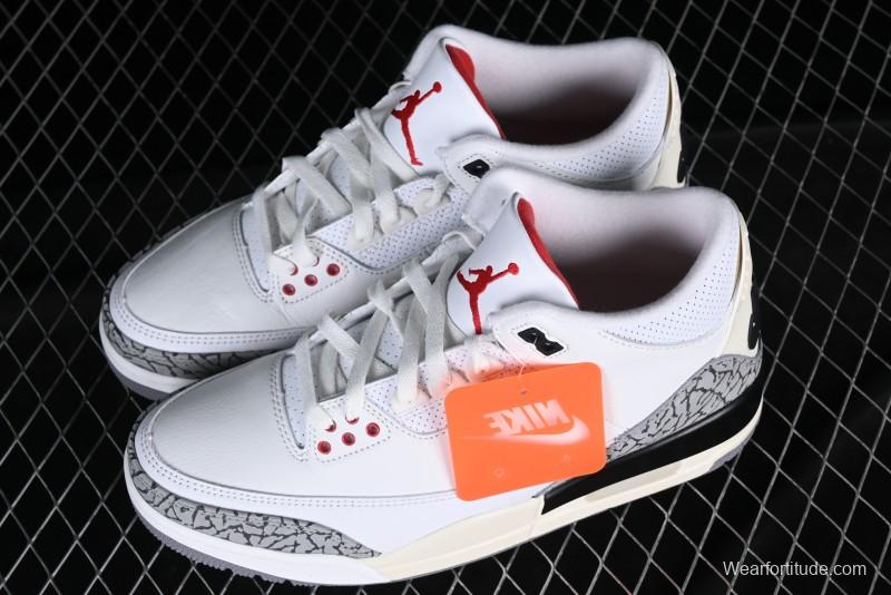 Air Jordan 3 "White Cement Reimagined" AJ3