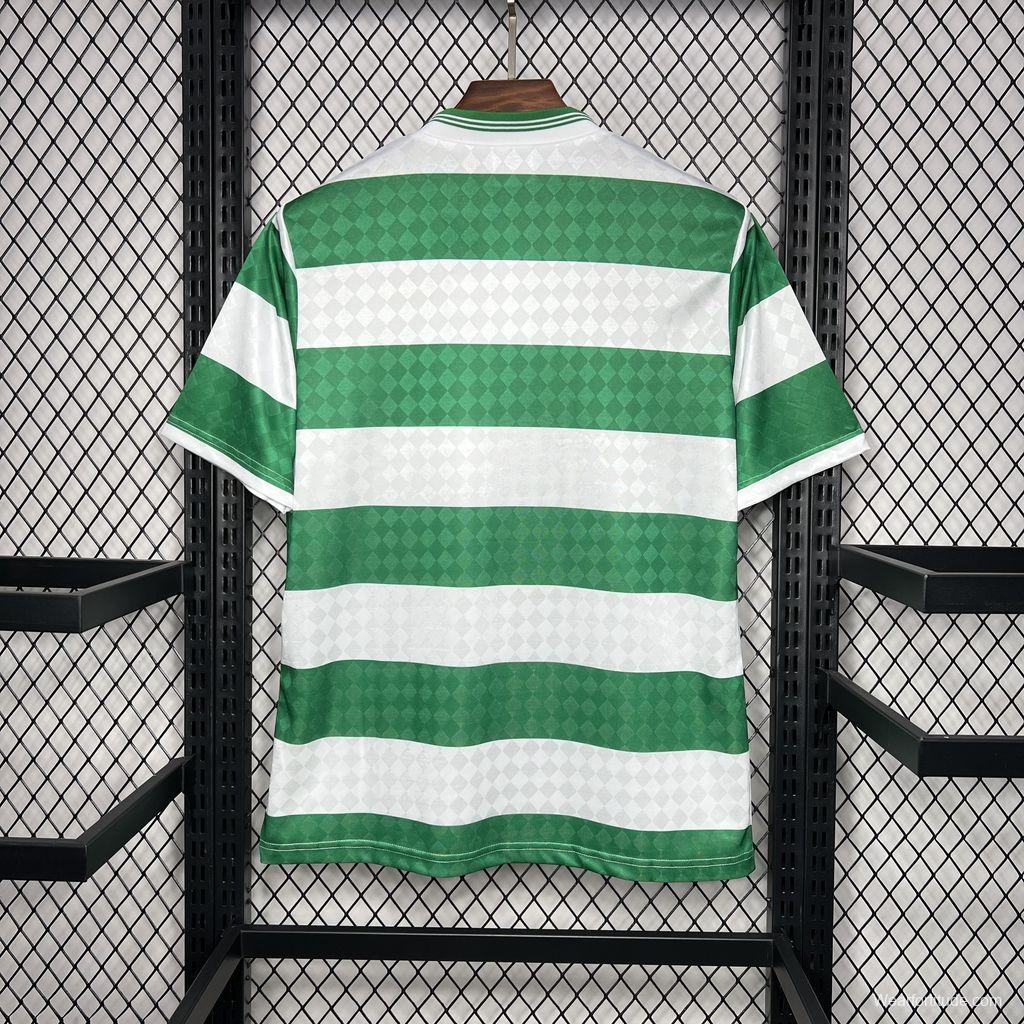 Retro 87/88 Celtic Home Jersey