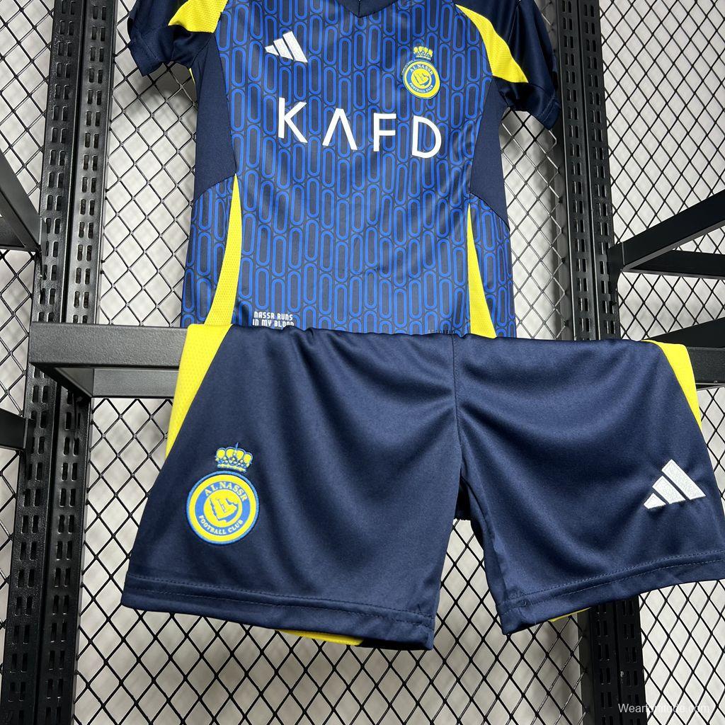 2024/25 Kids Al-Nassr Away Kit