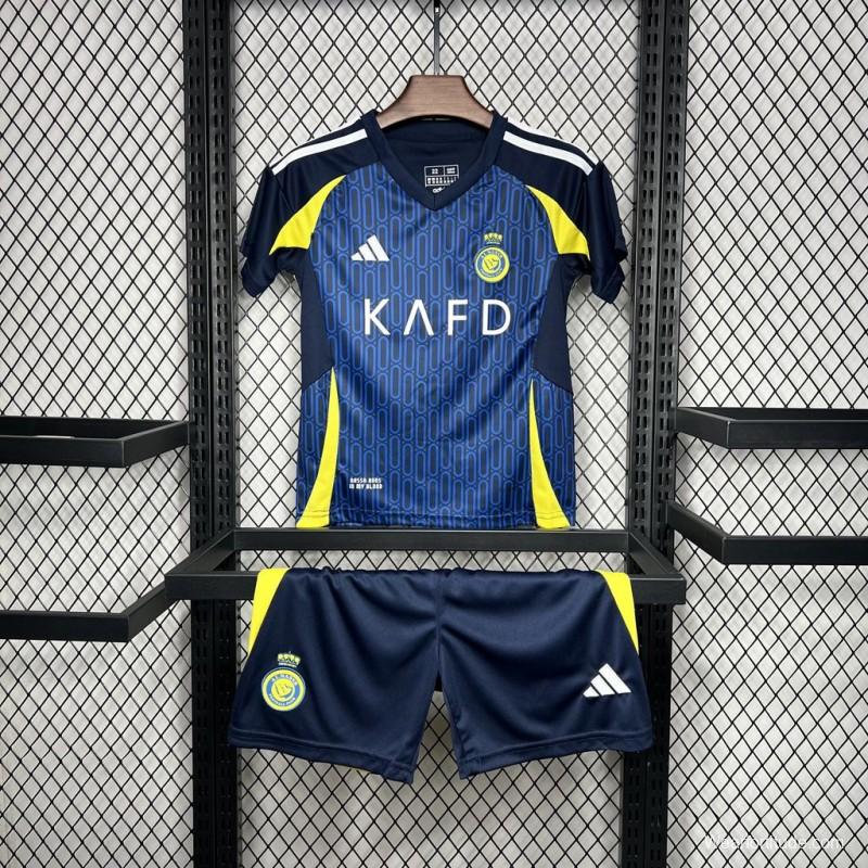 2024/25 Kids Al-Nassr Away Kit