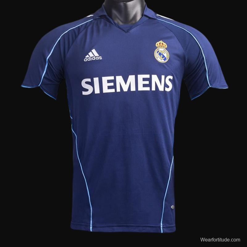 RETRO 05/06 Real Madrid Away Soccer Jersey