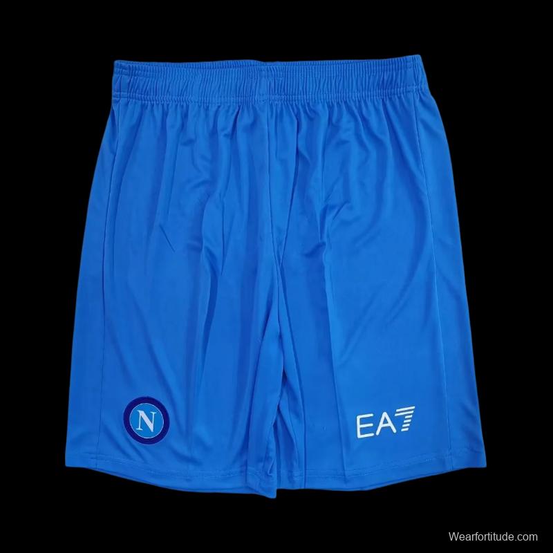 23/24 Napoli Away Blue Shorts