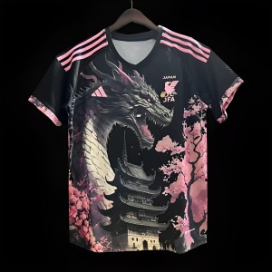 2024 Japan Pink/Black Dragon Special Jersey